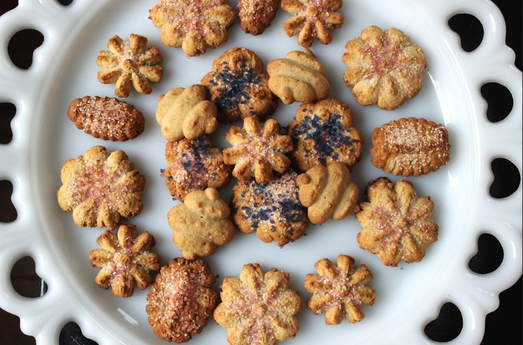 Paleo Spritz Cookies - Nut free