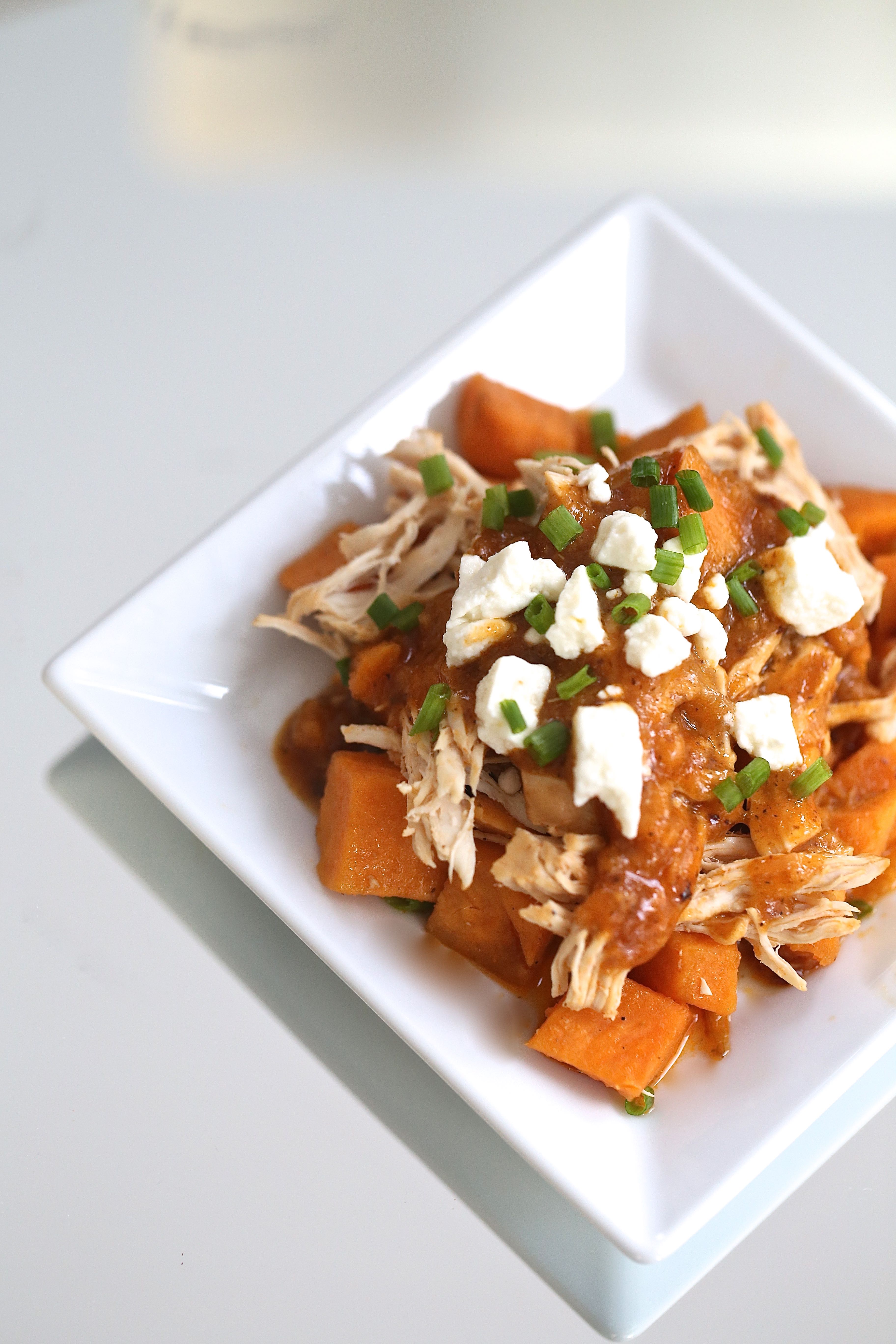 Buffalo chicken sweet potato instant online pot