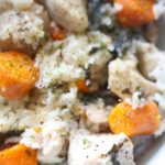 INSTANT POT CHICKEN AND RICE CASSEROLE