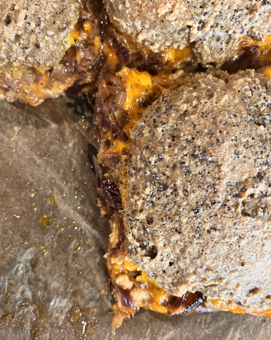 KETO PATTY MELT CASSEROLE