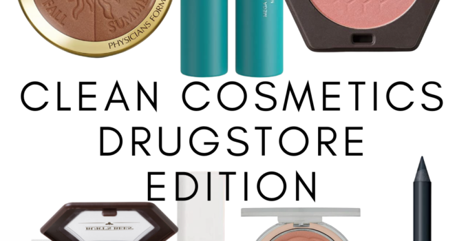 Clean Cosmetics Drugstore Edition